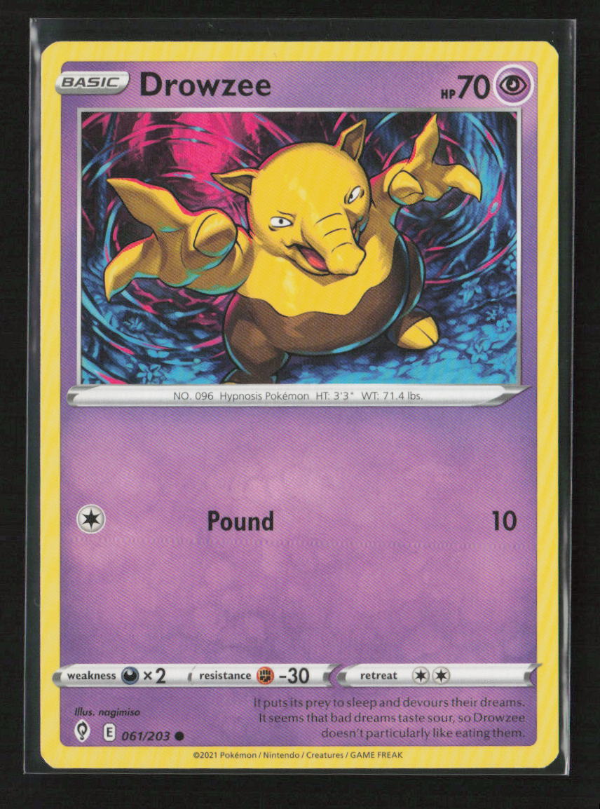Drowzee Common SWSH07: Evolving Skies 061/203 LP