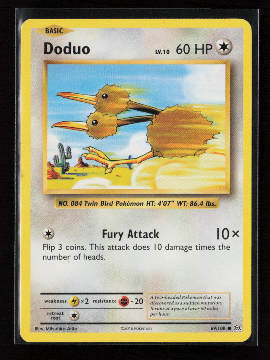 Doduo Common XY - Evolutions 69/108 LP