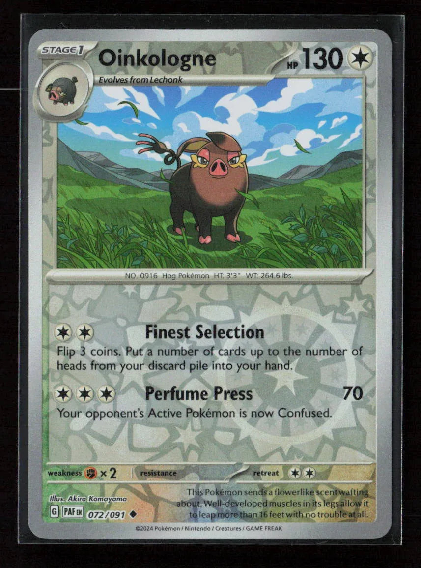 Oinkologne Uncommon SV: Paldean Fates 072/091 NM - Kang's Collectibles