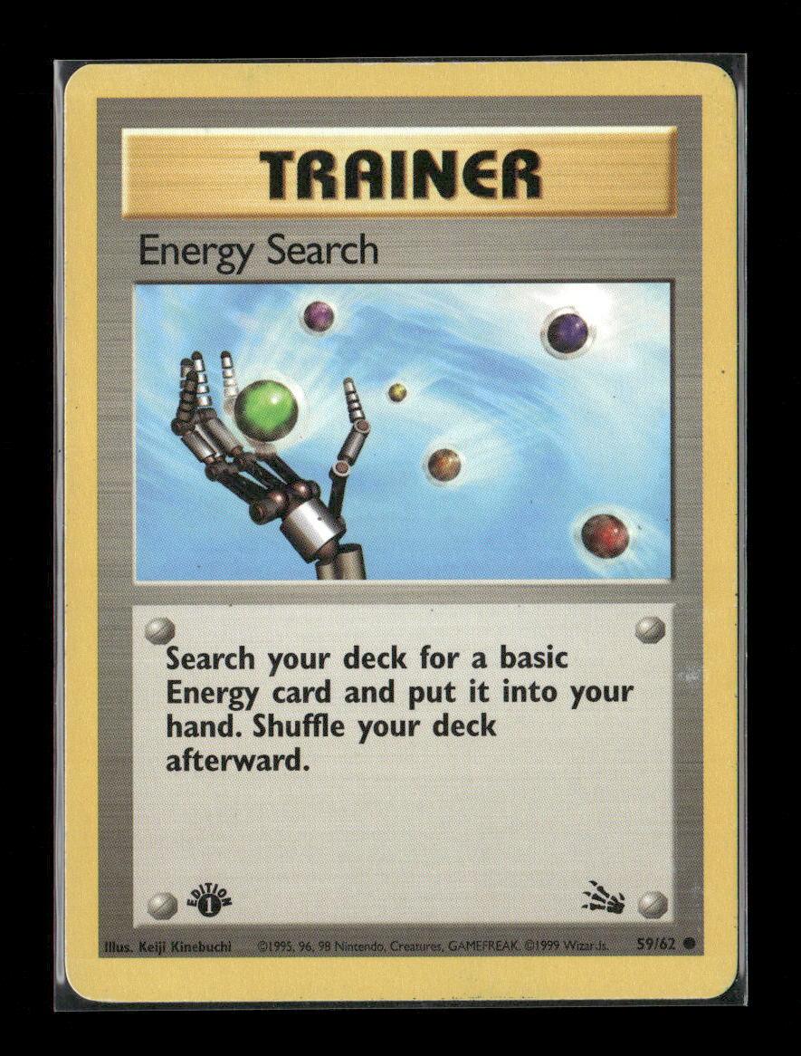 Energy Search Common Fossil 59/62 LP - Kang's Collectibles