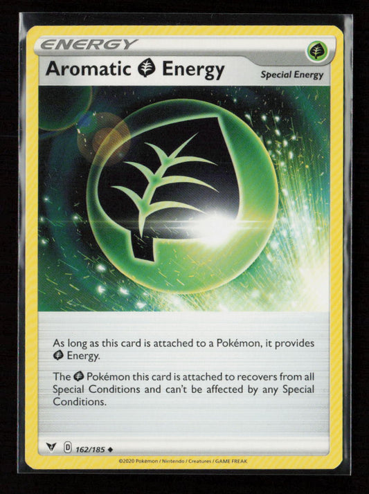 Aromatic Grass Energy Uncommon SWSH04: Vivid Voltage 162/185 LP