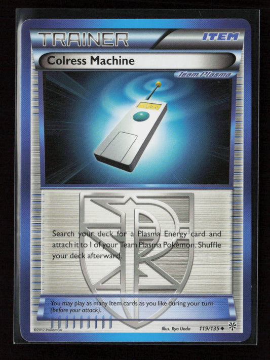 Colress Machine (Team Plasma) Uncommon Plasma Storm 119/135 NM