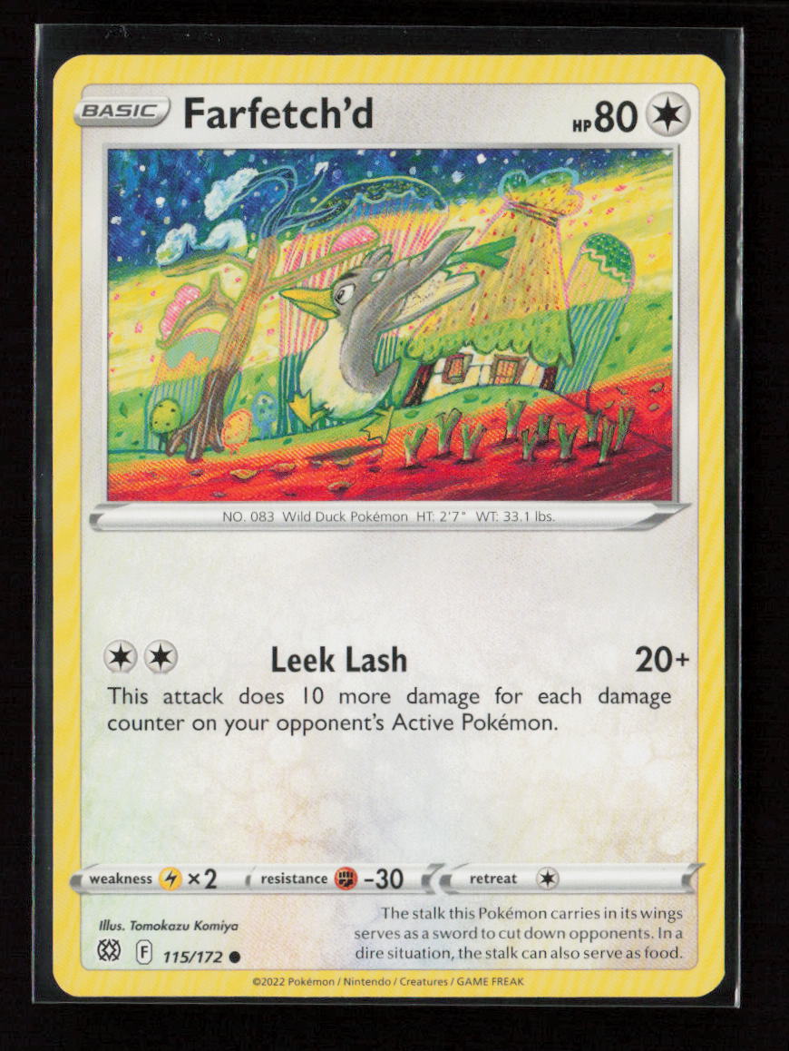 Farfetch'd Common SWSH09: Brilliant Stars 115/172 NM