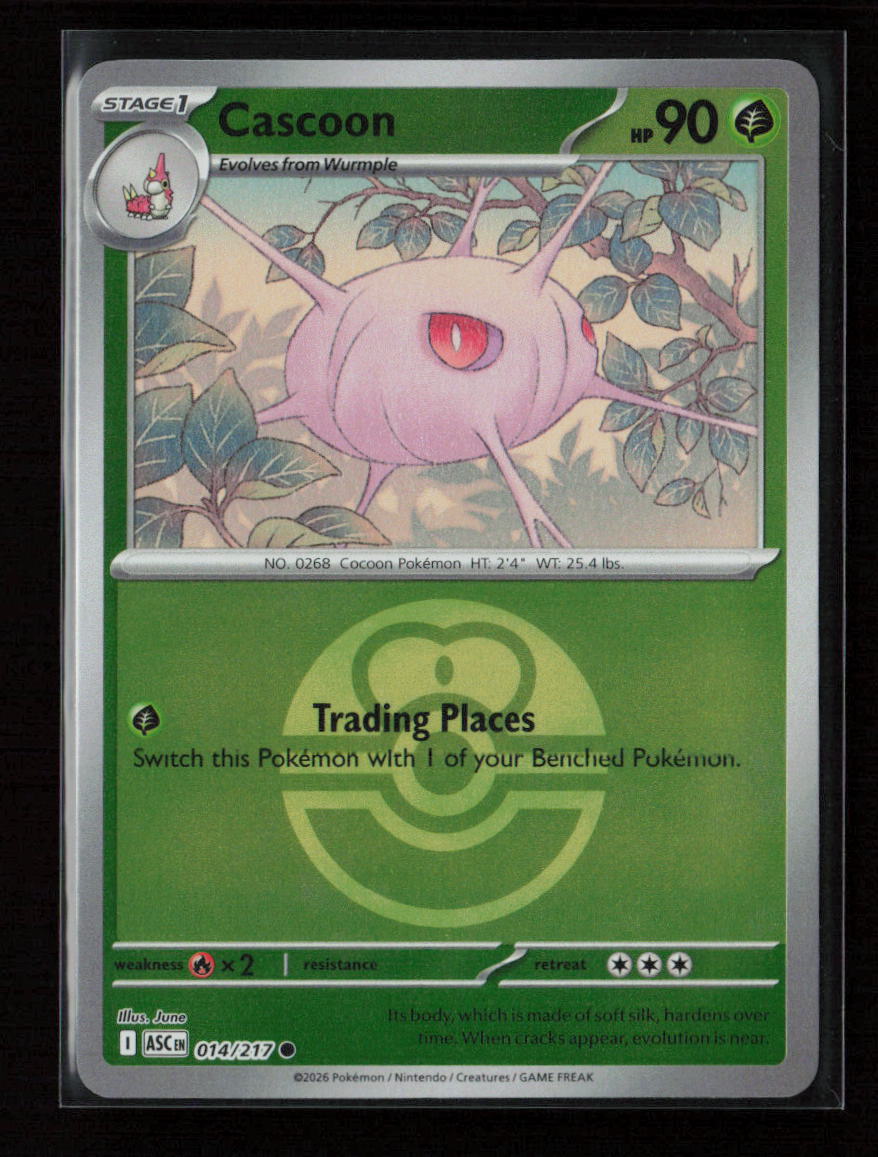 Cascoon Common ME: Ascended Heroes 014/217 NM