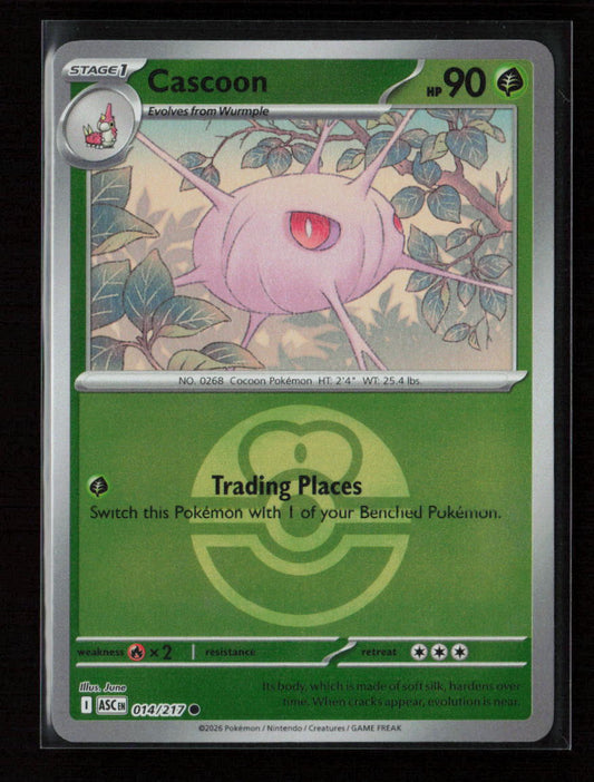 Cascoon Common ME: Ascended Heroes 014/217 NM