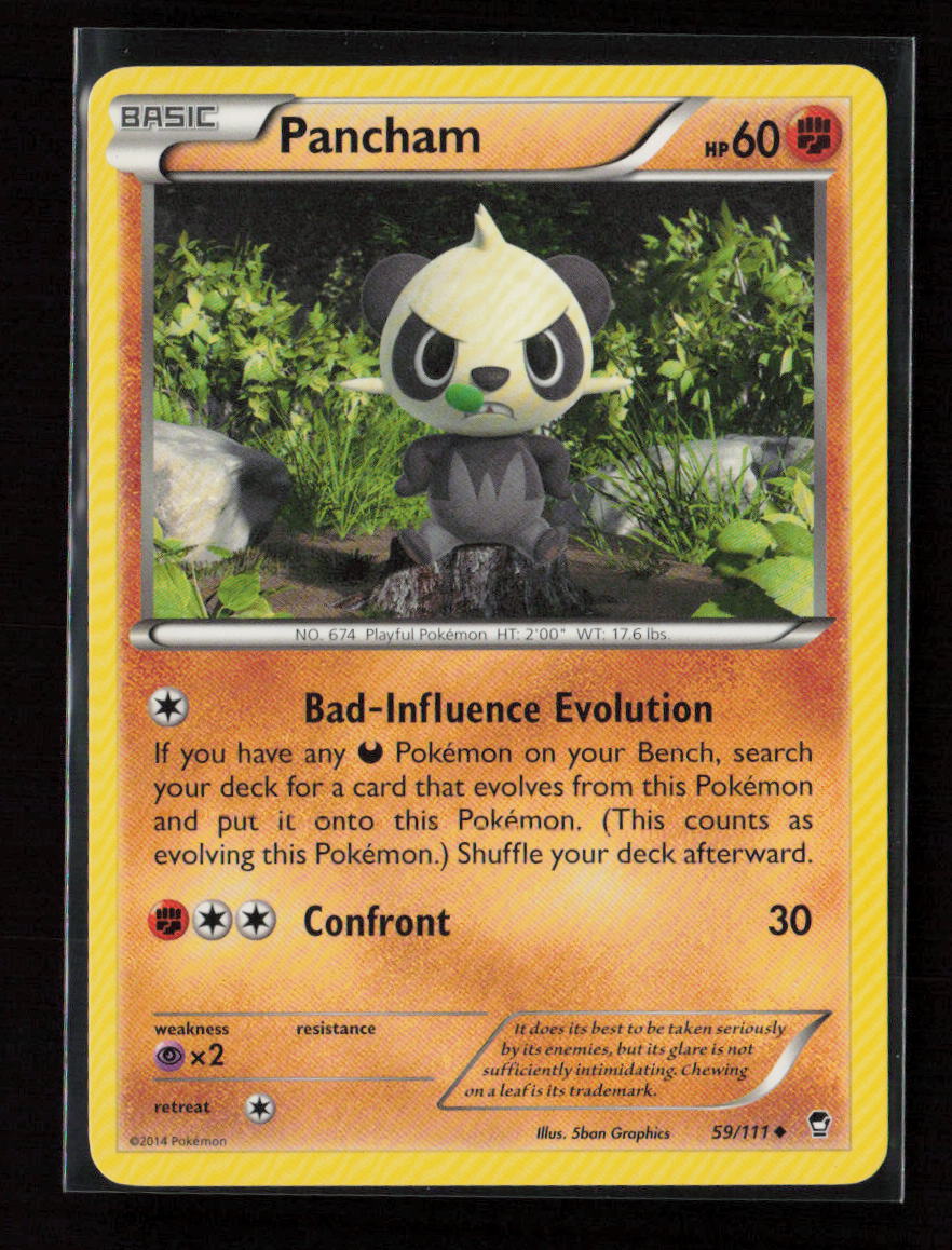 Pancham (59) Uncommon XY - Furious Fists 59/111 LP