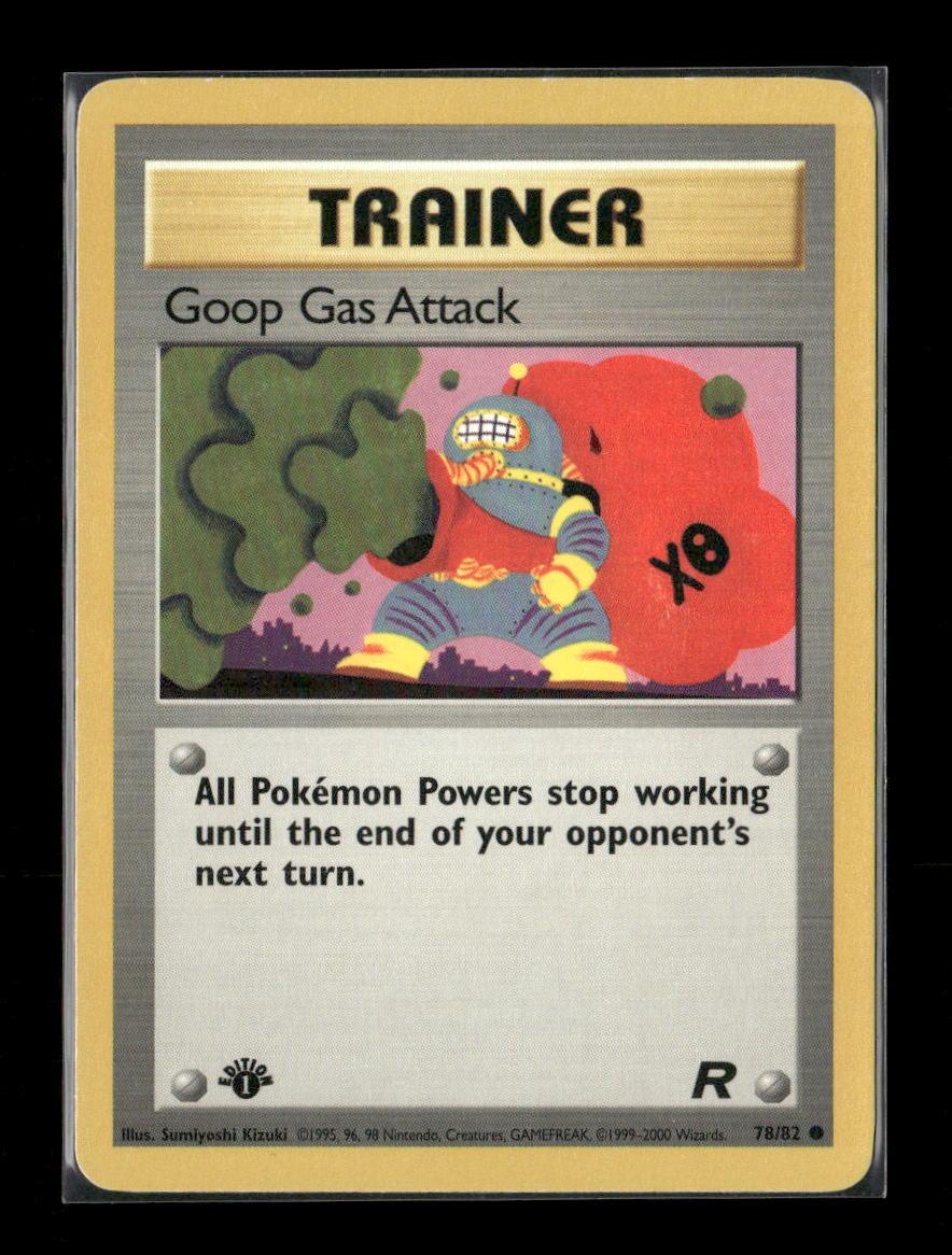 Goop Gas Attack Common Team Rocket 78/82 LP - Kang's Collectibles