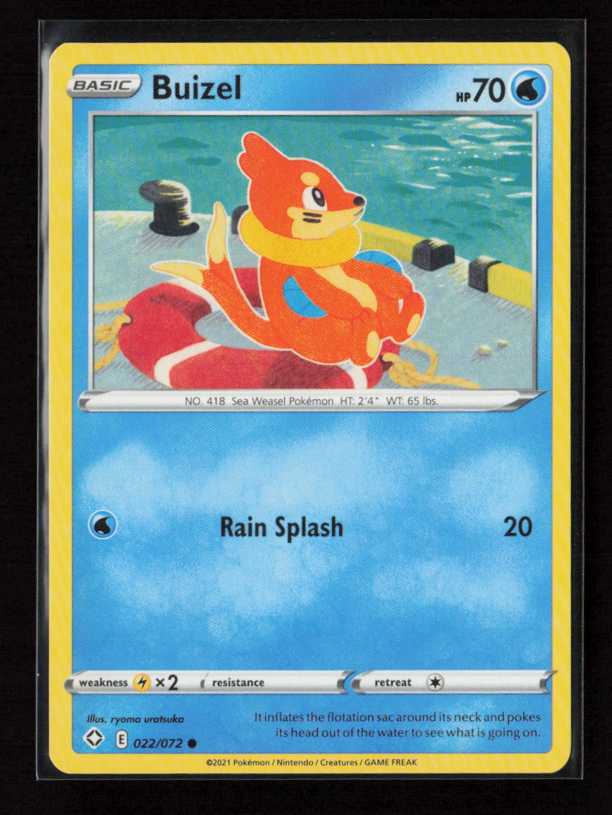 Buizel Common Shining Fates 022/072 LP