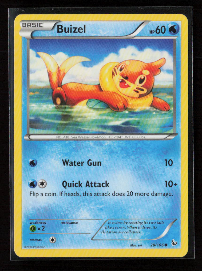 Buizel Common XY - Flashfire 28/106 MP