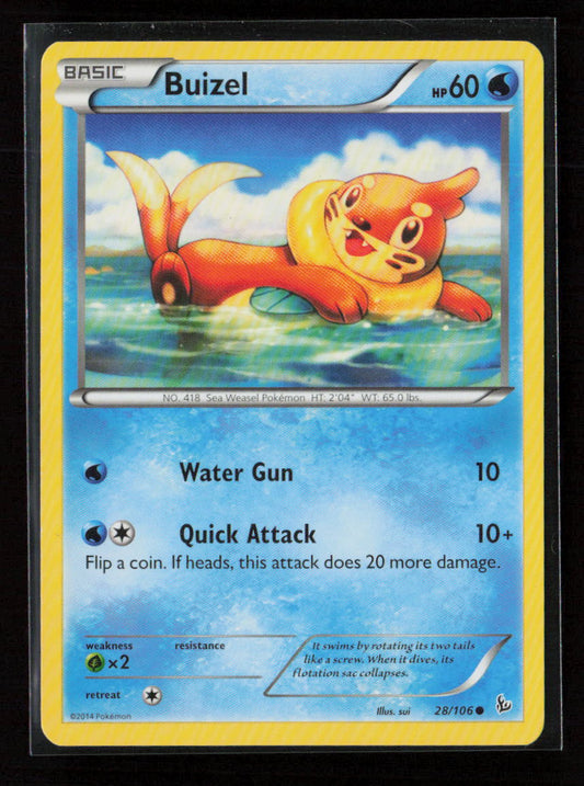 Buizel Common XY - Flashfire 28/106 MP