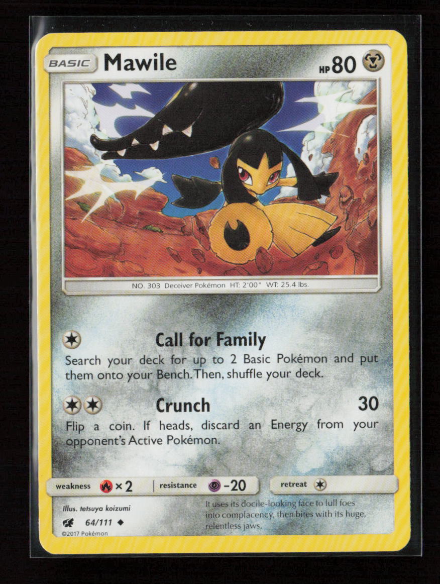 Mawile Uncommon SM - Crimson Invasion 64/111 LP