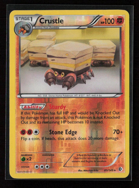 Crustle Holo Rare Boundaries Crossed 85/149 LP - Kang's Collectibles