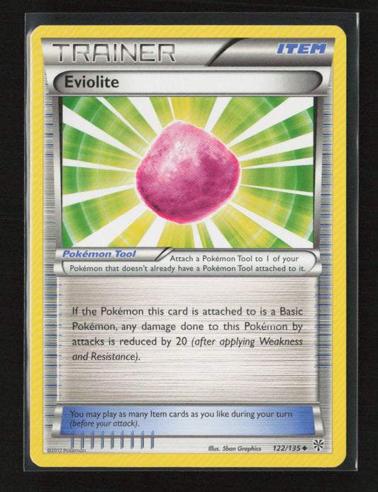 Eviolite Uncommon Plasma Storm 122/135 NM