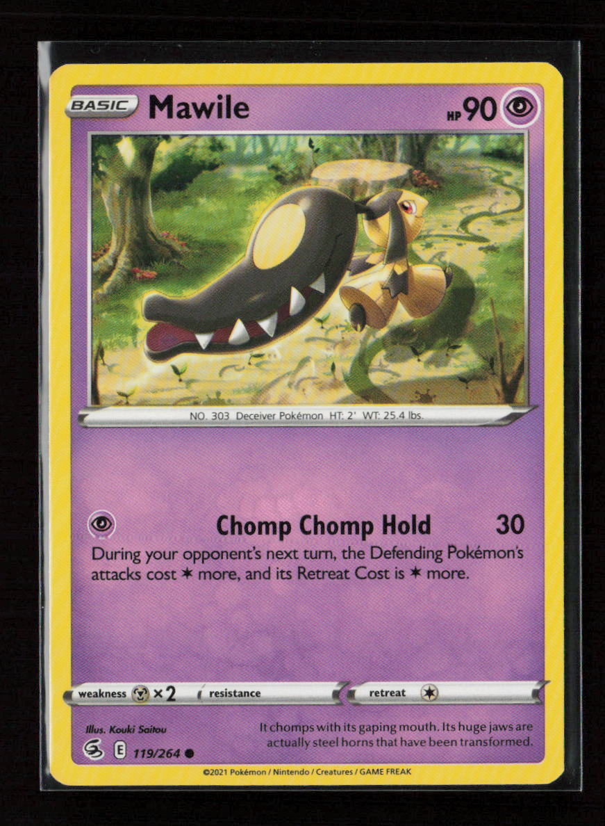 Mawile Common SWSH08: Fusion Strike 119/264 NM