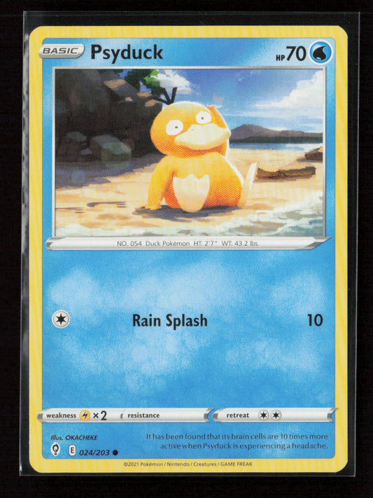 Psyduck Common SWSH07: Evolving Skies 024/203 LP