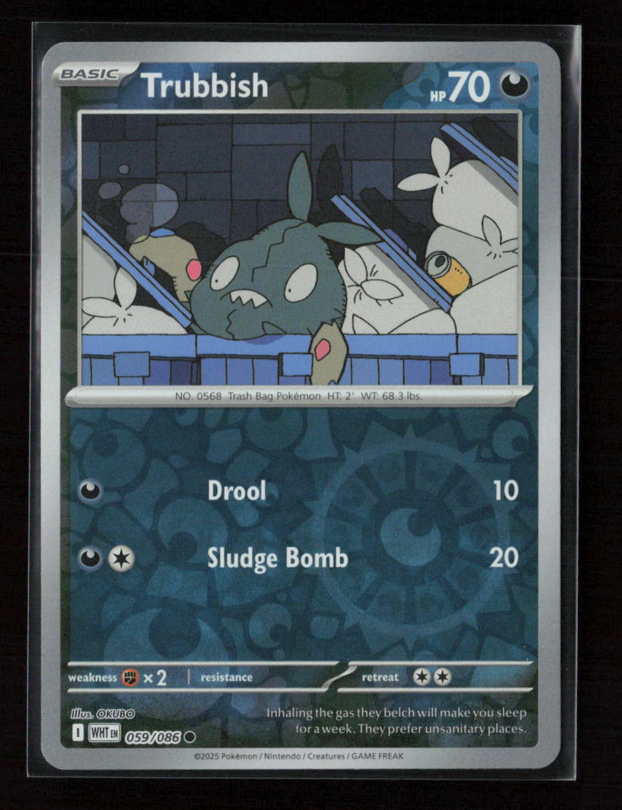 Trubbish Common SV: White Flare 059/086 NM