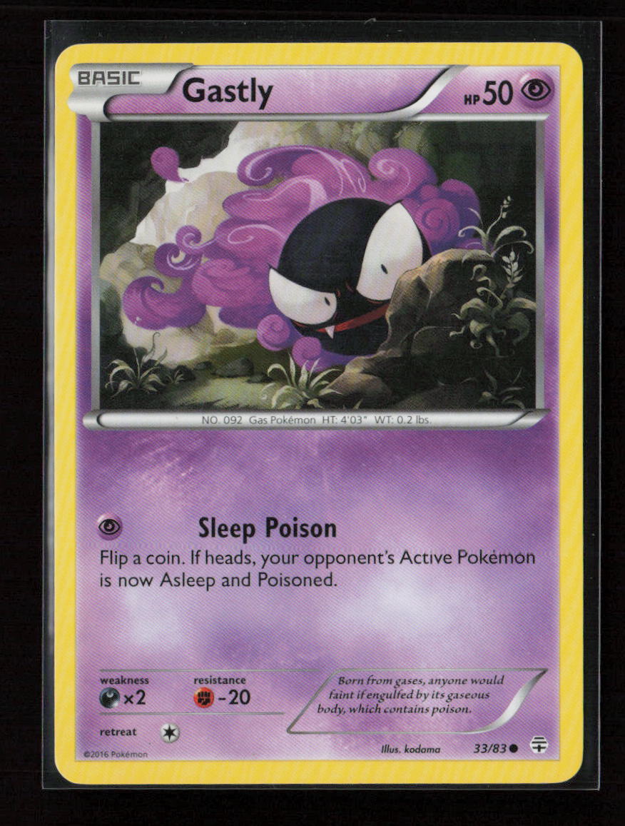 Gastly Common Generations 33/83 LP