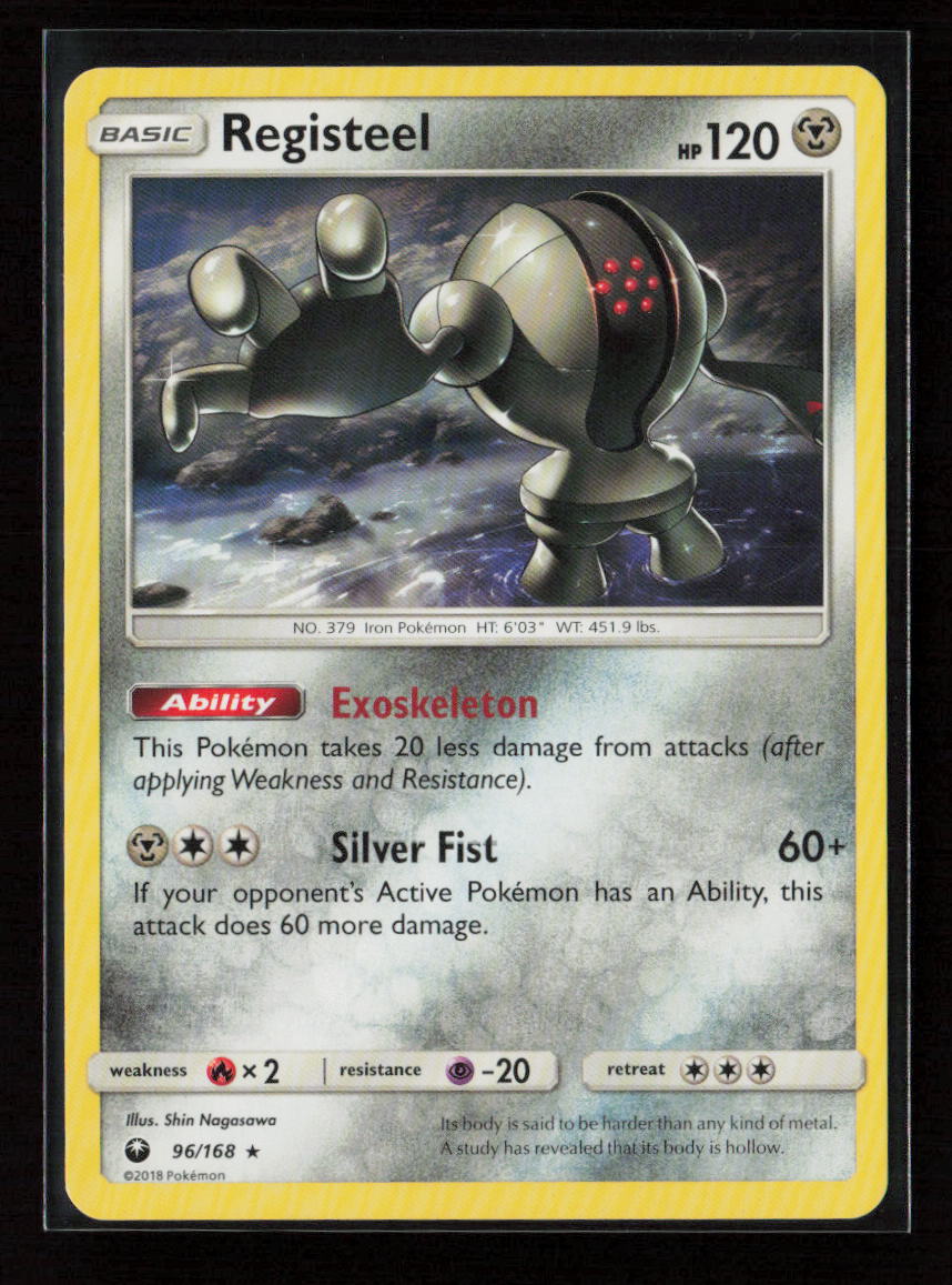 Registeel Rare SM - Celestial Storm 96/168 LP