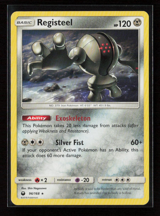 Registeel Rare SM - Celestial Storm 96/168 LP