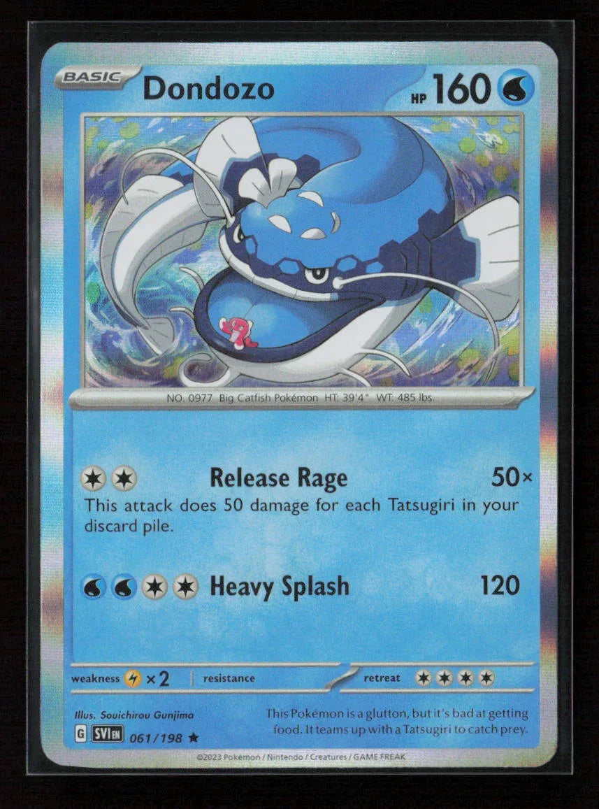 Dondozo Rare SV01: Scarlet & Violet Base Set 061/198 NM - Kang's Collectibles