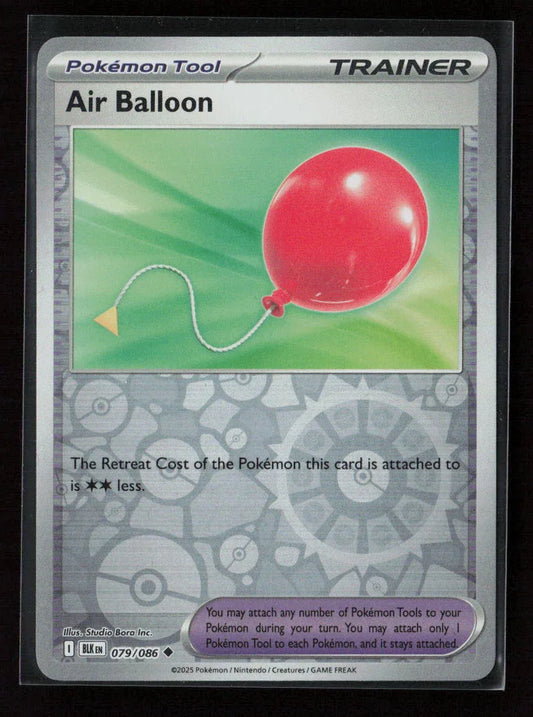 Air Balloon Uncommon SV: Black Bolt 079/086 NM - Kang's Collectibles