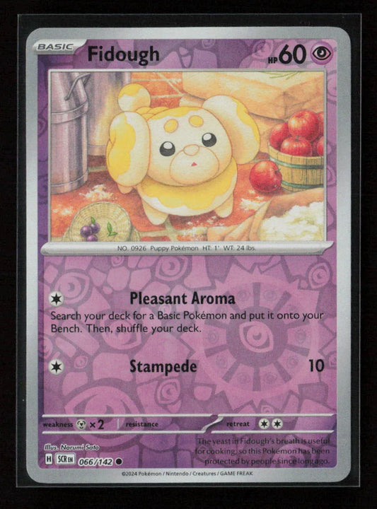 Fidough Common SV07: Stellar Crown 066/142 NM - Kang's Collectibles