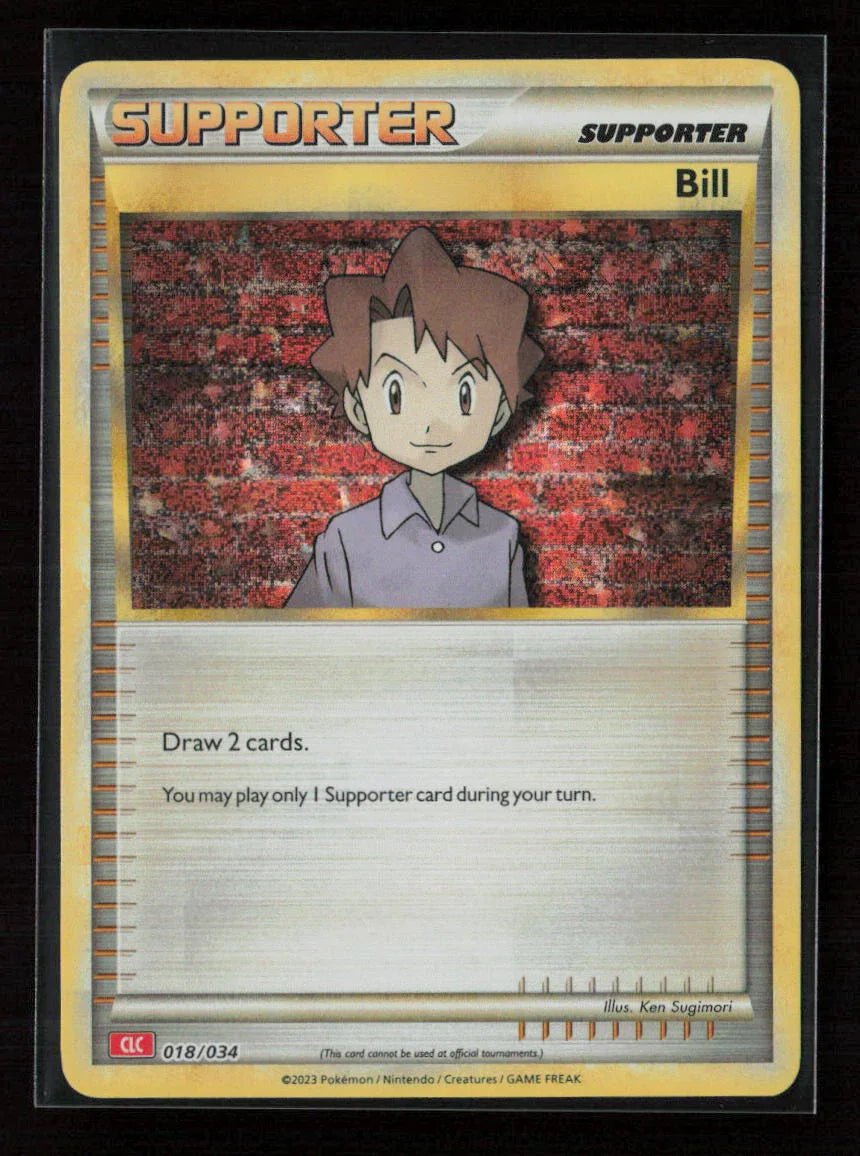 Bill (CLV) Classic Collection Trading Card Game Classic 018/034 NM - Kang's Collectibles