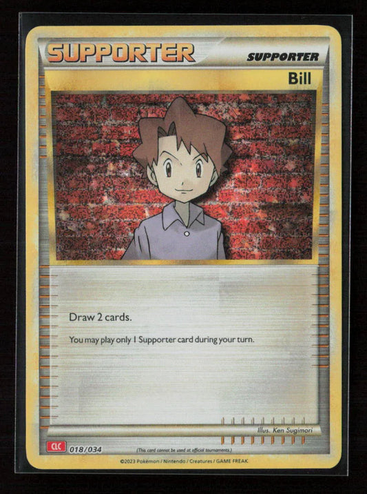 Bill (CLV) Classic Collection Trading Card Game Classic 018/034 NM - Kang's Collectibles