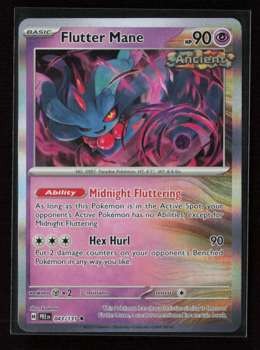 Flutter Mane (Poke Ball Pattern) Rare SV: Prismatic Evolutions 043/131 NM - Kang's Collectibles