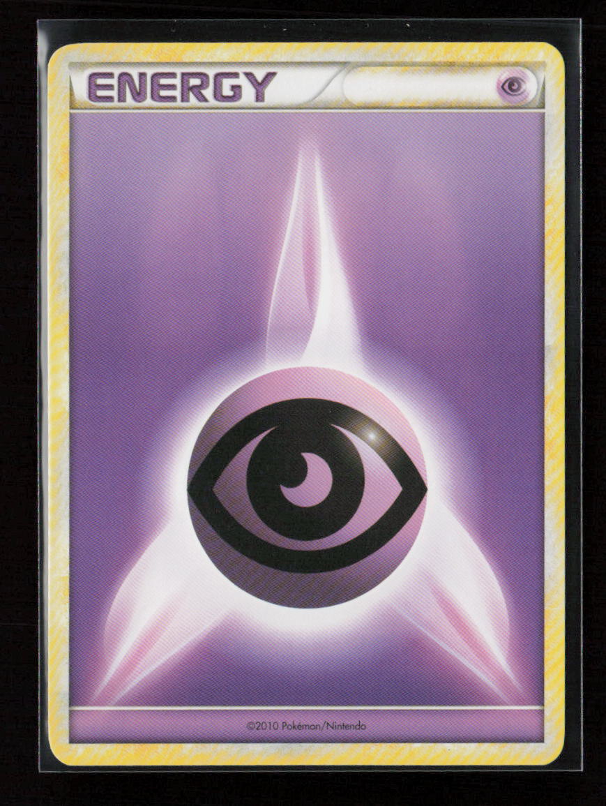 Psychic Energy (2010 Unnumbered HGSS Style Non-Holo) Promo League & Championship Cards NM