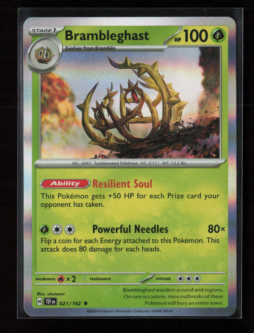 Brambleghast Rare SV05: Temporal Forces 021/162 NM