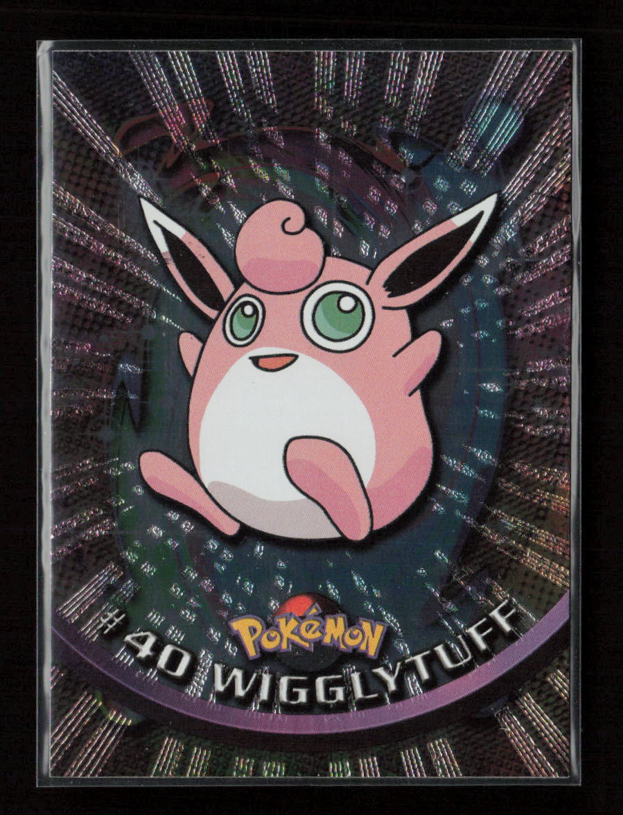 Wigglytuff Pokemon 1999 Topps TV 40 NM