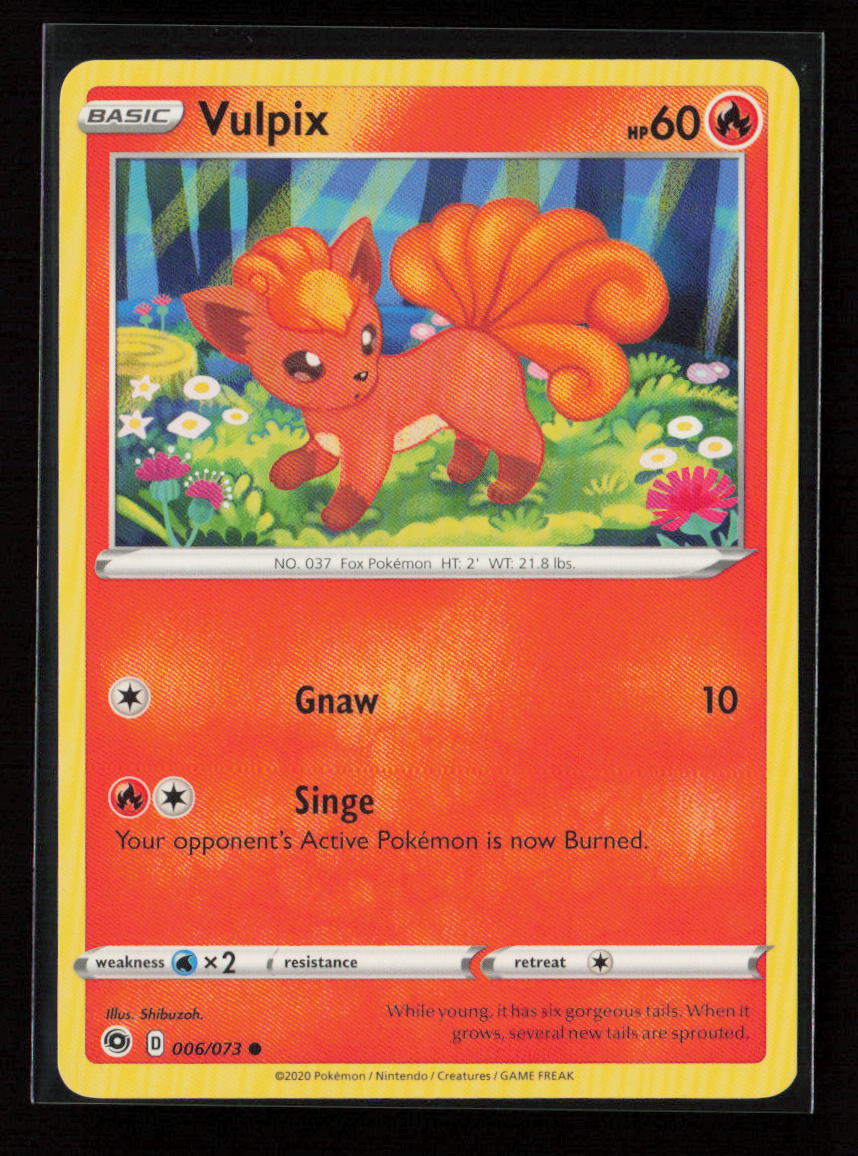 Vulpix Common Champion's Path 06/73 LP