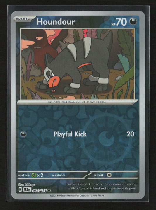 Houndour Common SV: Prismatic Evolutions 062/131 NM