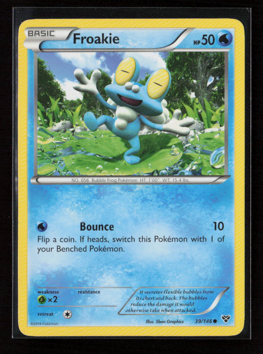 Froakie Common XY Base Set 39/146 LP