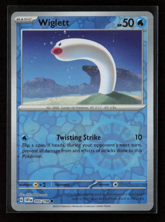 Wiglett - Common SV01: Scarlet & Violet Base Set 055/198 NM - Kang's Collectibles