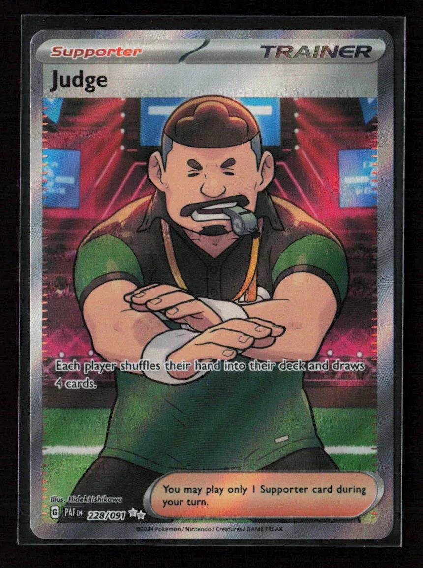 Judge Ultra Rare SV: Paldean Fates 228/091 NM - Kang's Collectibles