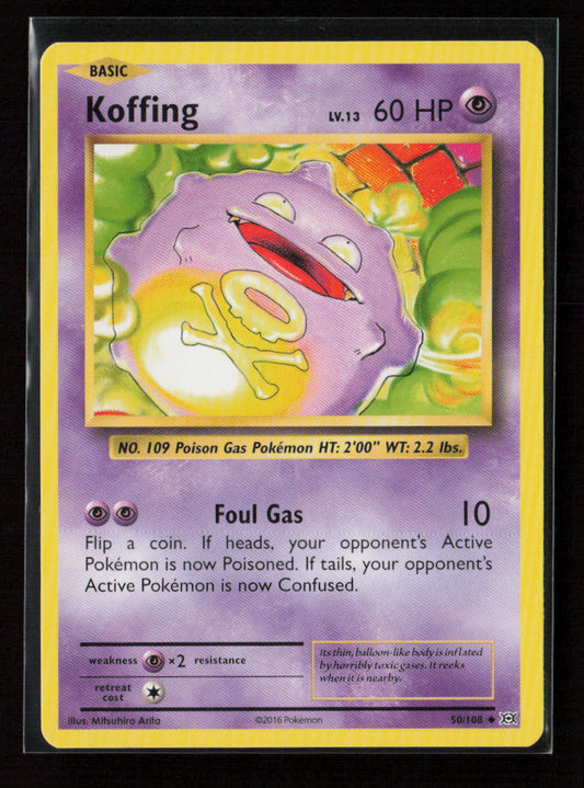 Koffing Uncommon XY - Evolutions 50/108 LP