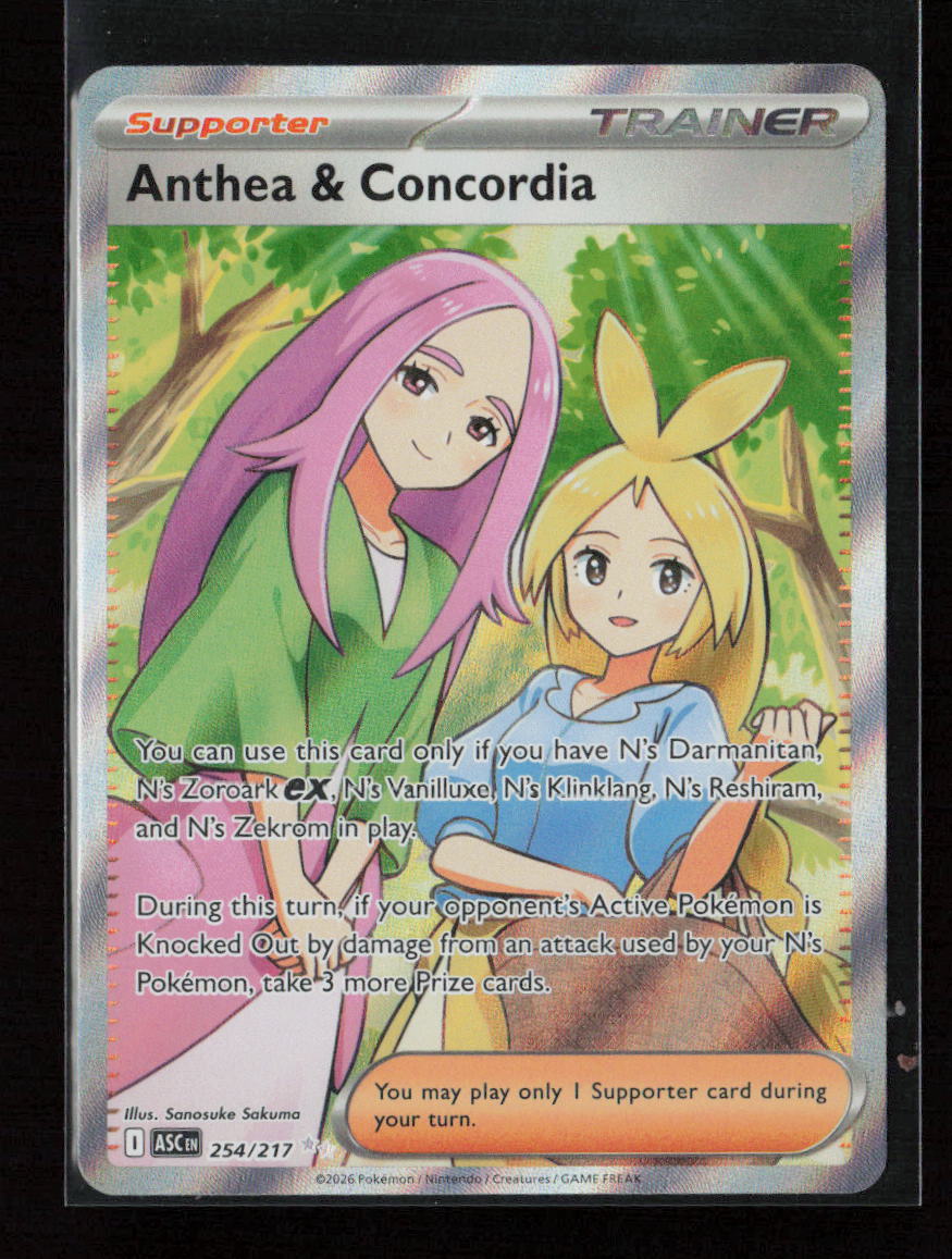 Anthea & Concordia - Ultra Rare ME: Ascended Heroes 254/217 NM