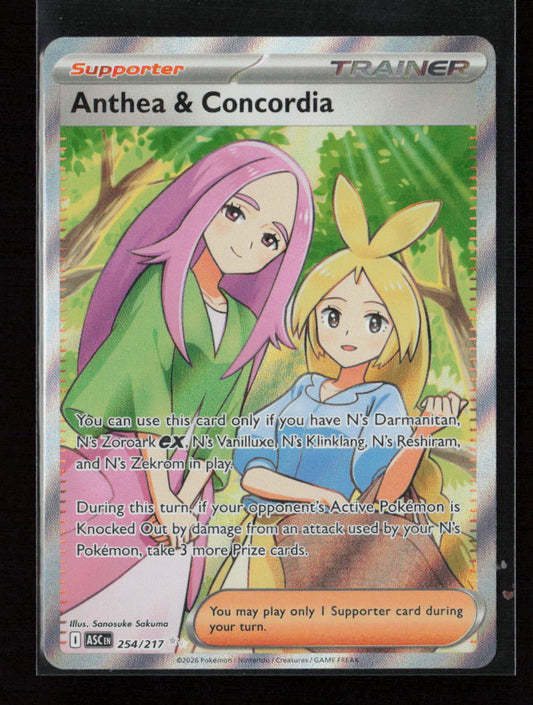 Anthea & Concordia - Ultra Rare ME: Ascended Heroes 254/217 NM