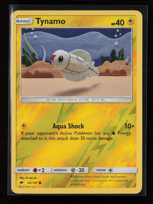 Tynamo Common SM - Burning Shadows 44/147 NM