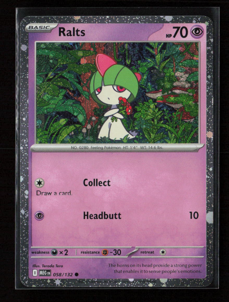 Ralts (Cosmos Holo) Common Miscellaneous Cards & Products 058/132 NM
