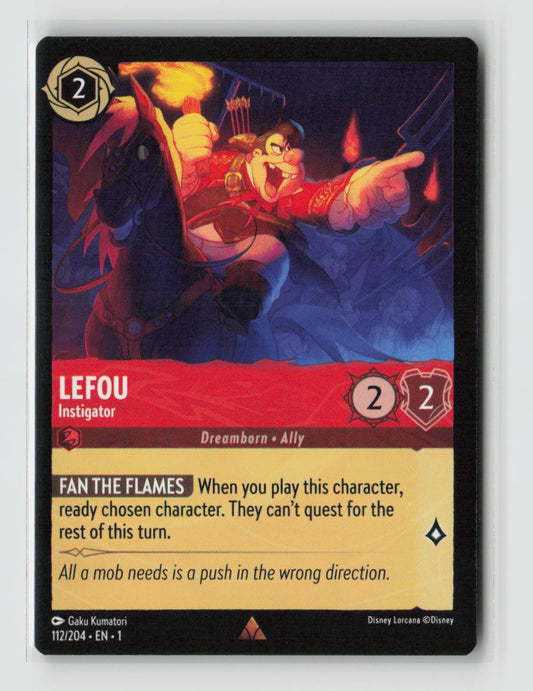 Lefou - Instigator Rare The First Chapter 112/204 NM