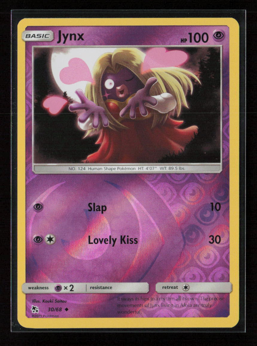 Jynx Uncommon Hidden Fates 30/68 NM
