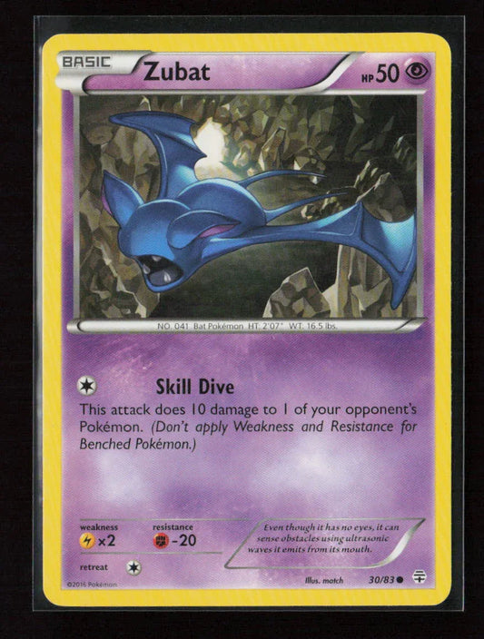Zubat Common Generations 30/83 NM - Kang's Collectibles