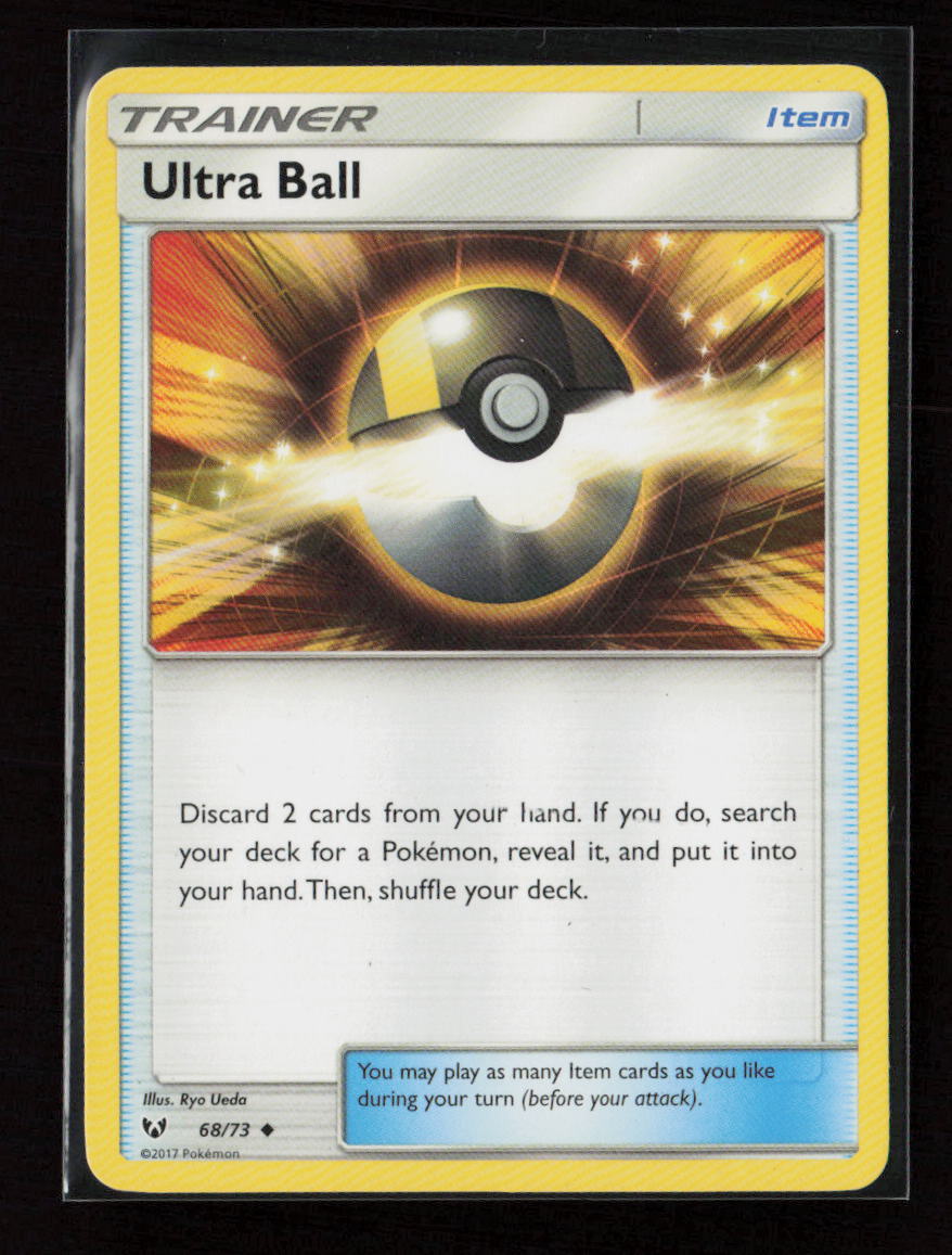 Ultra Ball Uncommon Shining Legends 68/73 LP