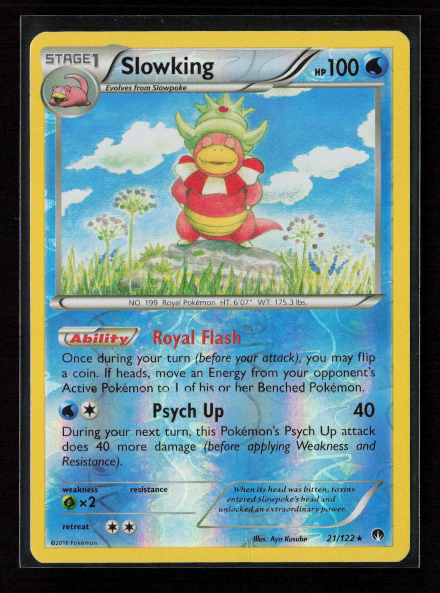 Slowking Holo Rare XY - BREAKpoint 21/122 LP