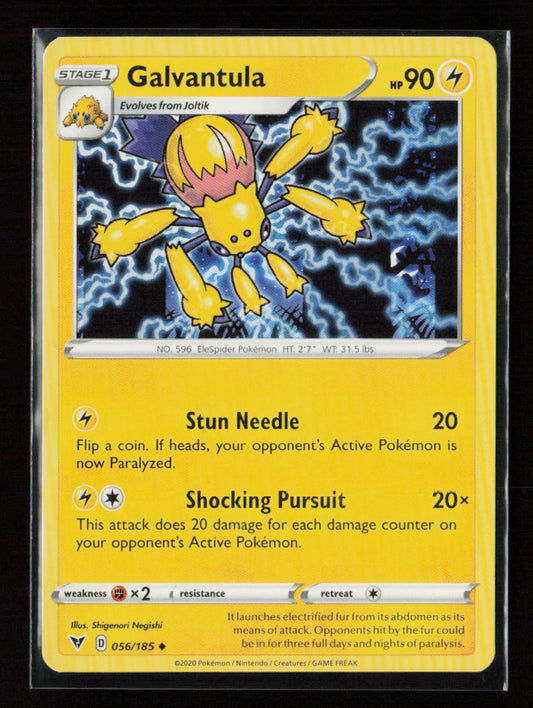 Galvantula Uncommon SWSH04: Vivid Voltage 056/185 LP