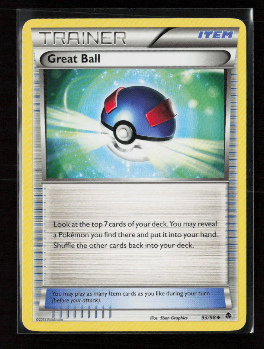 Great Ball Uncommon Emerging Powers 93/98 NM - Kang's Collectibles
