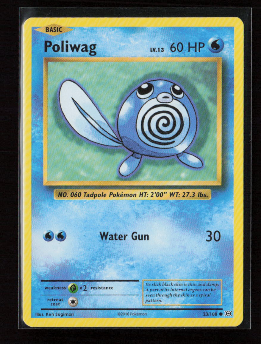 Poliwag Common XY - Evolutions 23/108 LP